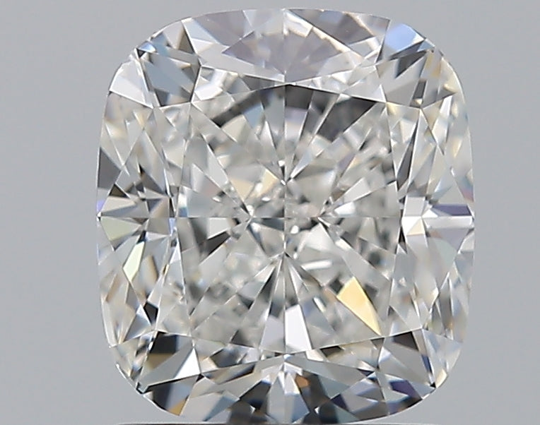 2.01 Carat Cushion Natural Diamond with  Cut Diamond in 14KT  view 1
