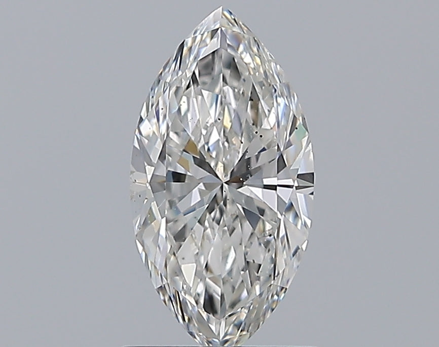 1.21 Carat Marquise Natural Diamond with  Cut Diamond in 14KT  view 1
