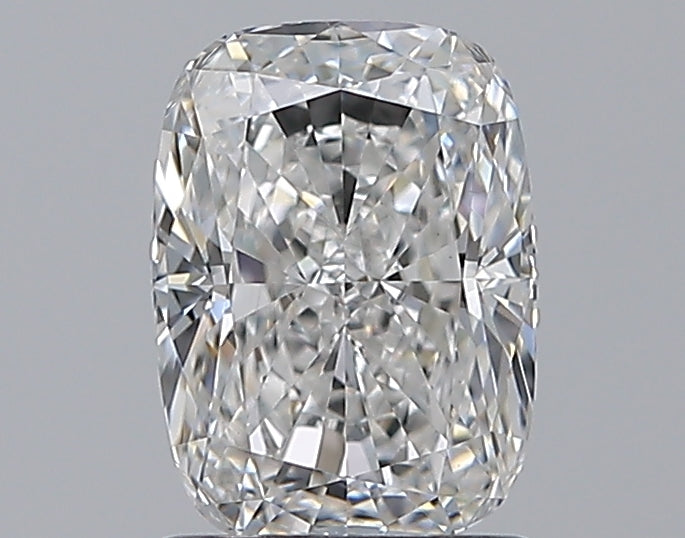 1.51 Carat Cushion Natural Diamond with  Cut Diamond in 14KT  view 1
