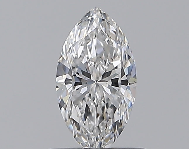 0.5 Carat Marquise Natural Diamond with  Cut Diamond in 14KT  view 1
