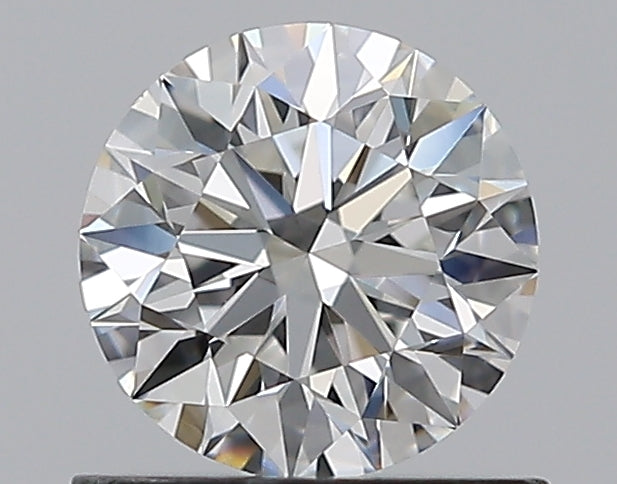 0.73 Carat Round Natural Diamond with  Cut Diamond in 14KT  view 1
