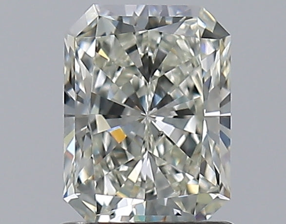 1.01 Carat Radiant Natural Diamond with  Cut Diamond in 14KT  view 1
