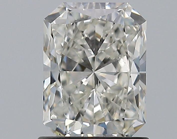 1.01 Carat Radiant Natural Diamond with  Cut Diamond in 14KT  view 1

