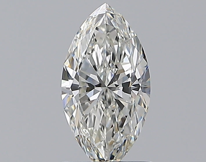 1.01 Carat Marquise Natural Diamond with  Cut Diamond in 14KT  view 1
