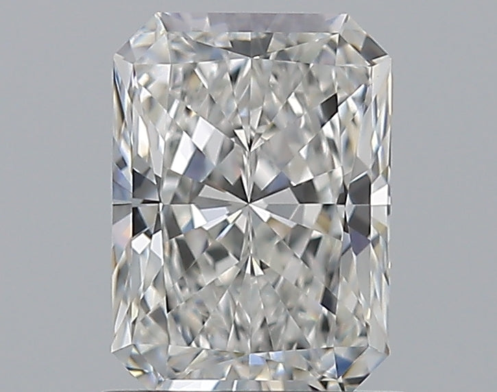 1.02 Carat Radiant Natural Diamond with  Cut Diamond in 14KT  view 1
