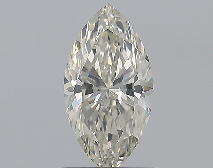 1.06 Carat Marquise Natural Diamond with  Cut Diamond in 14KT  view 1
