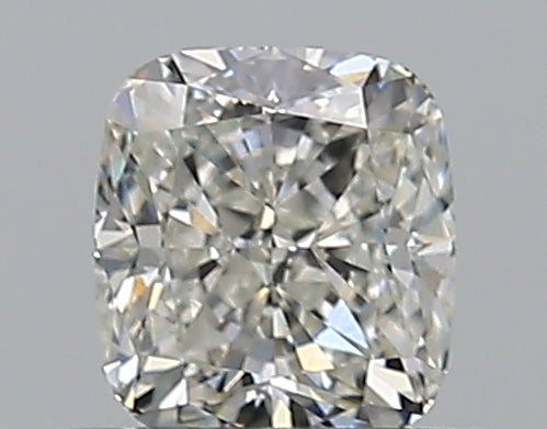 0.51 Carat Cushion Natural Diamond with  Cut Diamond in 14KT  view 1
