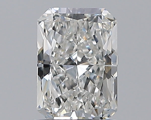 0.96 Carat Radiant Natural Diamond with  Cut Diamond in 14KT  view 1
