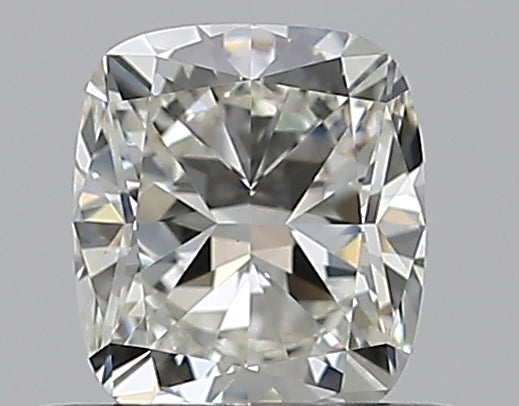 0.53 Carat Cushion Natural Diamond with  Cut Diamond in 14KT  view 1
