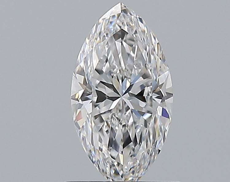 1.0 Carat Marquise Natural Diamond with  Cut Diamond in 14KT  view 1

