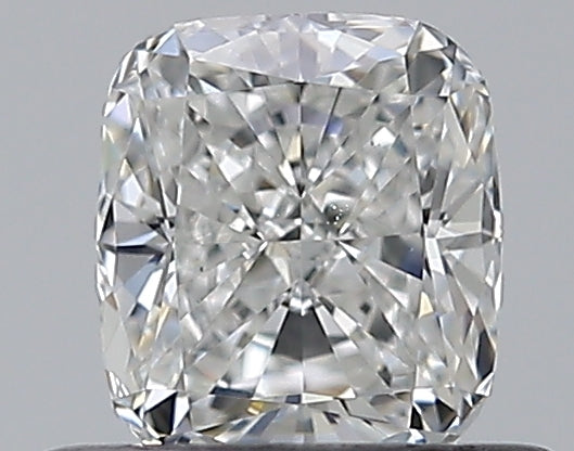 0.51 Carat Cushion Natural Diamond with  Cut Diamond in 14KT  view 1
