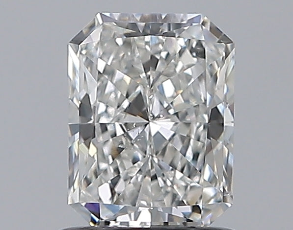 1.0 Carat Radiant Natural Diamond with  Cut Diamond in 14KT  view 1
