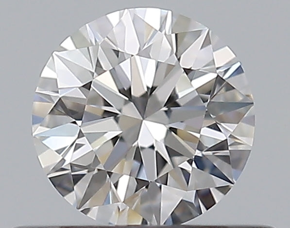 0.38 Carat Round Natural Diamond with  Cut Diamond in 14KT  view 1
