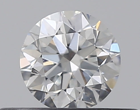 0.31 Carat Round Natural Diamond with  Cut Diamond in 14KT  view 1
