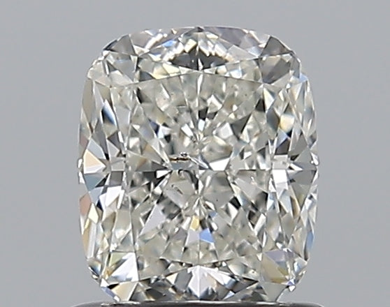1.01 Carat Cushion Natural Diamond with  Cut Diamond in 14KT  view 1
