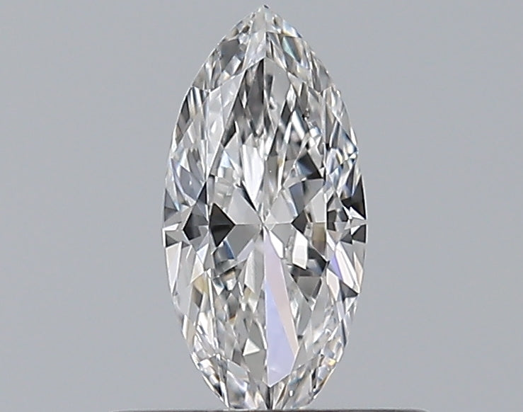 0.31 Carat Marquise Natural Diamond with  Cut Diamond in 14KT  view 1
