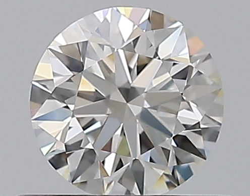 0.52 Carat Round Natural Diamond with  Cut Diamond in 14KT  view 1
