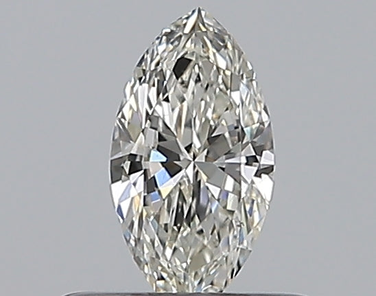 0.3 Carat Marquise Natural Diamond with  Cut Diamond in 14KT  view 1
