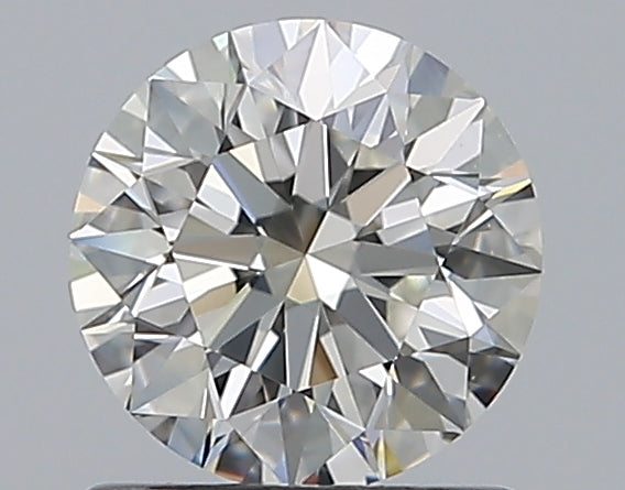 1.02 Carat Round Natural Diamond with  Cut Diamond in 14KT  view 1
