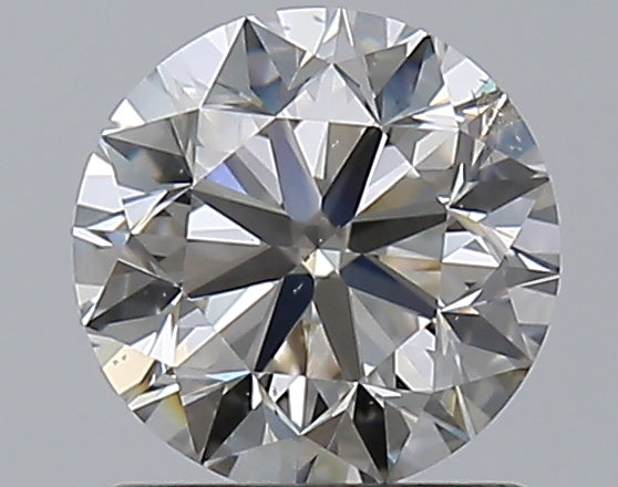 1.21 Carat Round Natural Diamond with  Cut Diamond in 14KT  view 1
