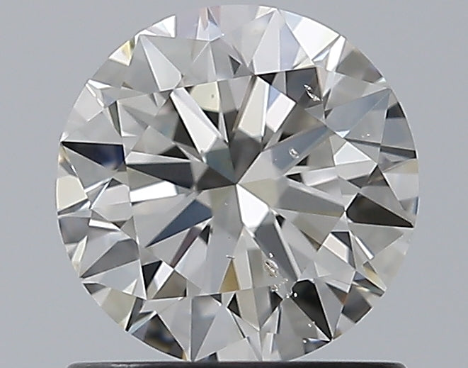 1.0 Carat Round Natural Diamond with  Cut Diamond in 14KT  view 1
