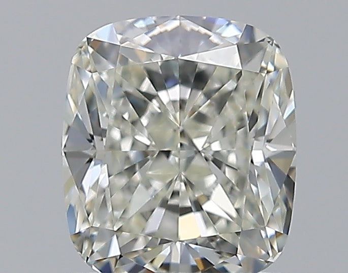 1.03 Carat Cushion Natural Diamond with  Cut Diamond in 14KT  view 1
