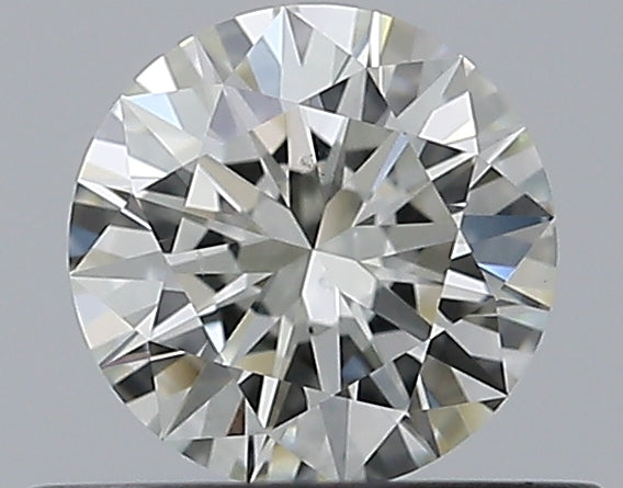 0.45 Carat Round Natural Diamond with  Cut Diamond in 14KT  view 1

