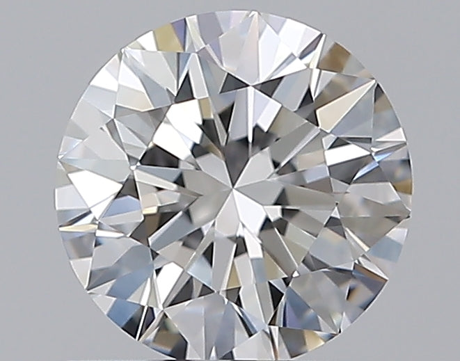 1.01 Carat Round Natural Diamond with  Cut Diamond in 14KT  view 1
