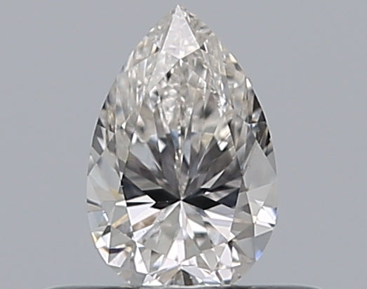 0.32 Carat Pear Natural Diamond with  Cut Diamond in 14KT  view 1
