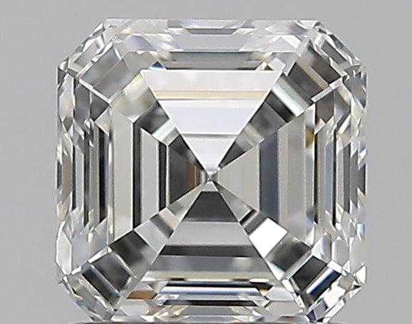 1.0 Carat Emerald Natural Diamond with  Cut Diamond in 14KT  view 1
