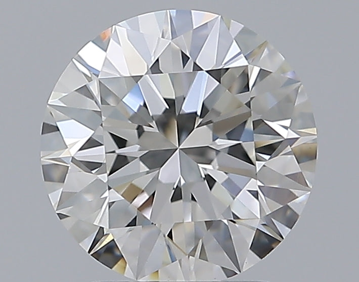 1.83 Carat Round Natural Diamond with  Cut Diamond in 14KT  view 1
