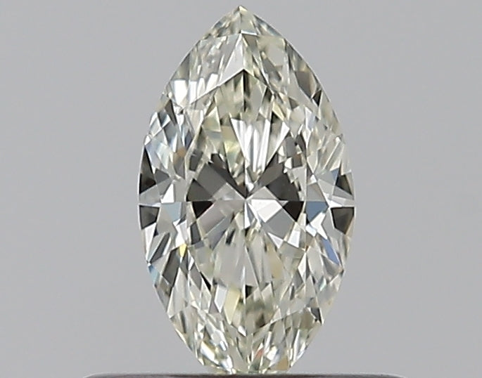 0.3 Carat Marquise Natural Diamond with  Cut Diamond in 14KT  view 1
