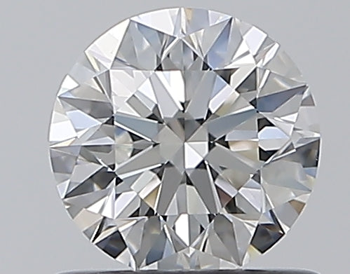 0.7 Carat Round Natural Diamond with  Cut Diamond in 14KT  view 1
