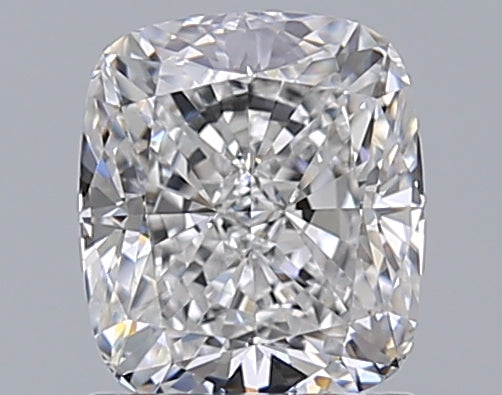 1.51 Carat Cushion Natural Diamond with  Cut Diamond in 14KT  view 1
