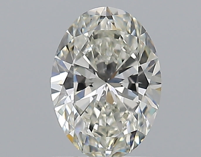 1.01 Carat Oval Natural Diamond with  Cut Diamond in 14KT  view 1
