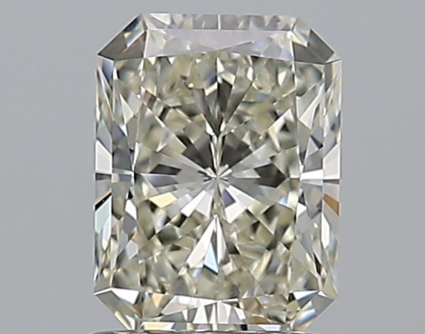 1.02 Carat Radiant Natural Diamond with  Cut Diamond in 14KT  view 1
