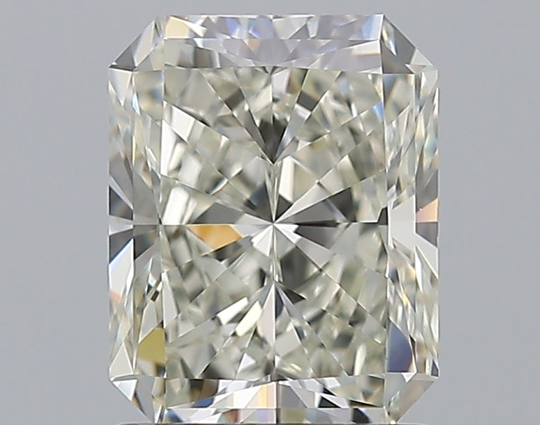 1.51 Carat Radiant Natural Diamond with  Cut Diamond in 14KT  view 1
