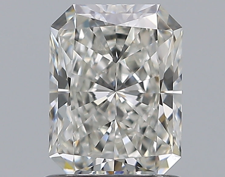 1.08 Carat Radiant Natural Diamond with  Cut Diamond in 14KT  view 1

