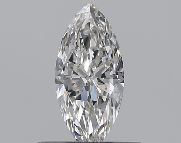 0.32 Carat Marquise Natural Diamond with  Cut Diamond in 14KT  view 1
