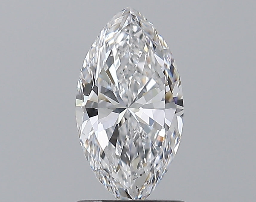 1.2 Carat Marquise Natural Diamond with  Cut Diamond in 14KT  view 1
