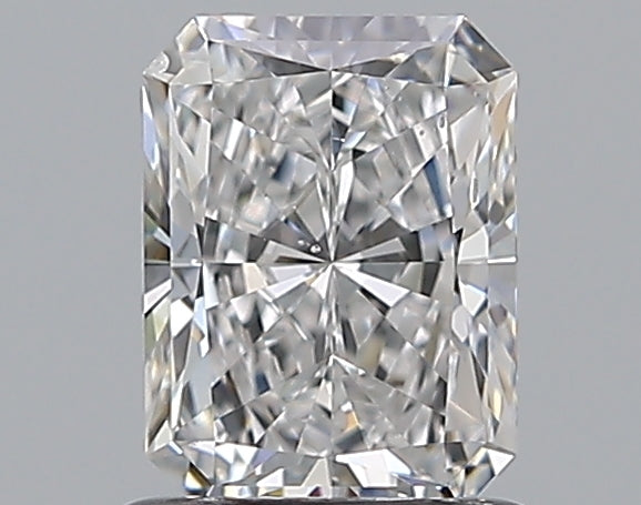 1.01 Carat Radiant Natural Diamond with  Cut Diamond in 14KT  view 1
