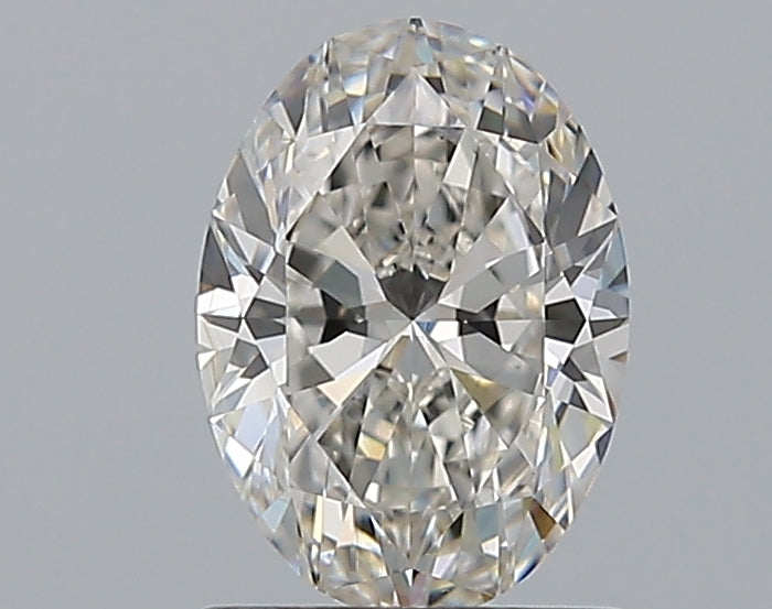 1.2 Carat Oval Natural Diamond with  Cut Diamond in 14KT  view 1
