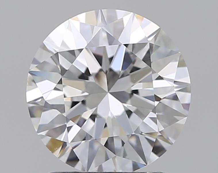 1.5 Carat Round Natural Diamond with  Cut Diamond in 14KT  view 1

