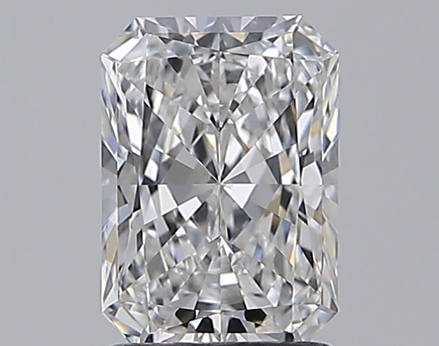1.51 Carat Radiant Natural Diamond with  Cut Diamond in 14KT  view 1
