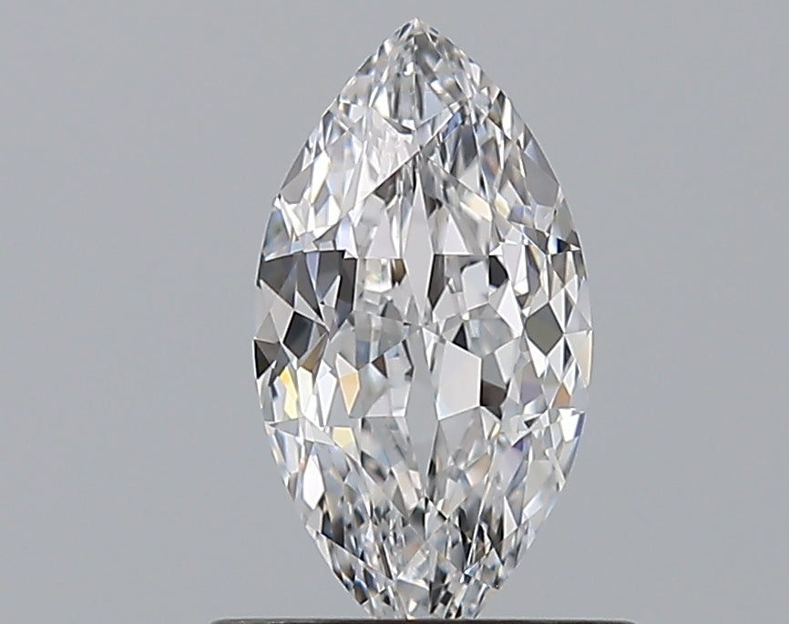 0.7 Carat Marquise Natural Diamond with  Cut Diamond in 14KT  view 1
