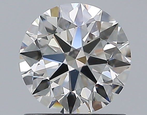 1.0 Carat Round Natural Diamond with  Cut Diamond in 14KT  view 1
