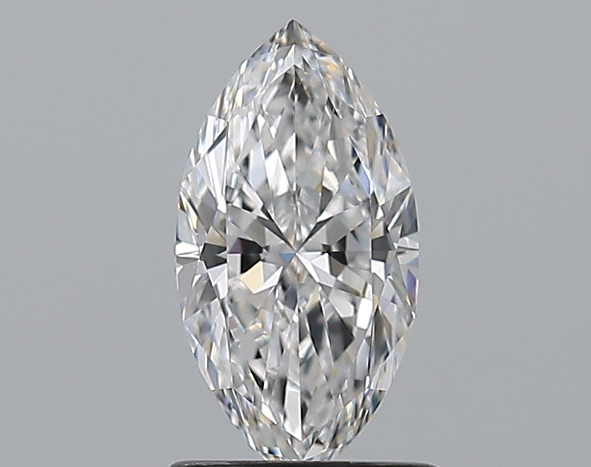 1.01 Carat Marquise Natural Diamond with  Cut Diamond in 14KT  view 1
