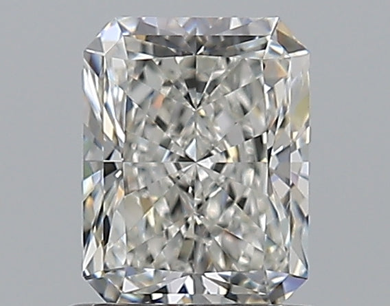 0.96 Carat Radiant Natural Diamond with  Cut Diamond in 14KT  view 1
