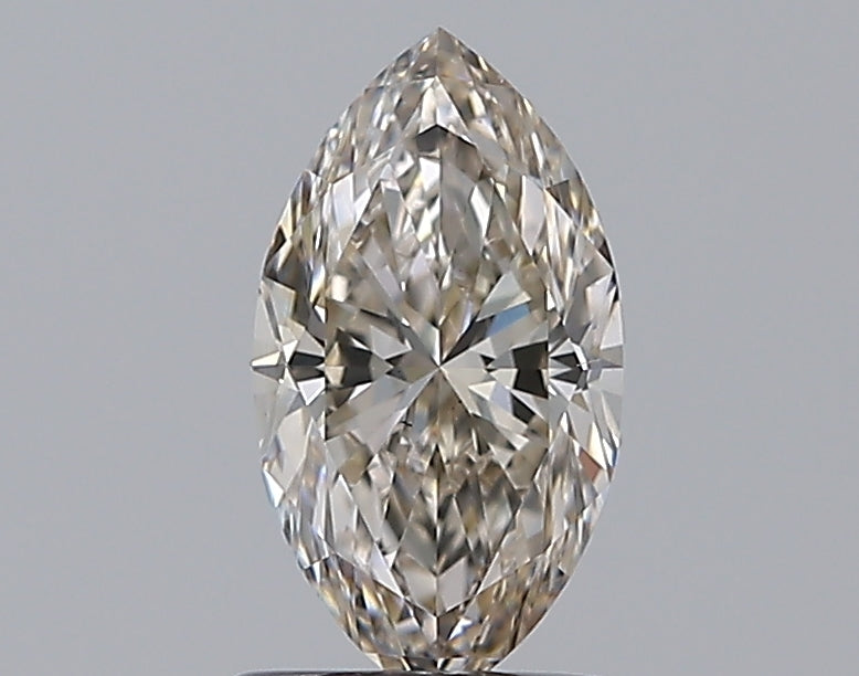 1.01 Carat Marquise Natural Diamond with  Cut Diamond in 14KT  view 1
