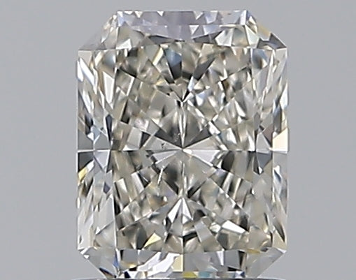 1.01 Carat Radiant Natural Diamond with  Cut Diamond in 14KT  view 1

